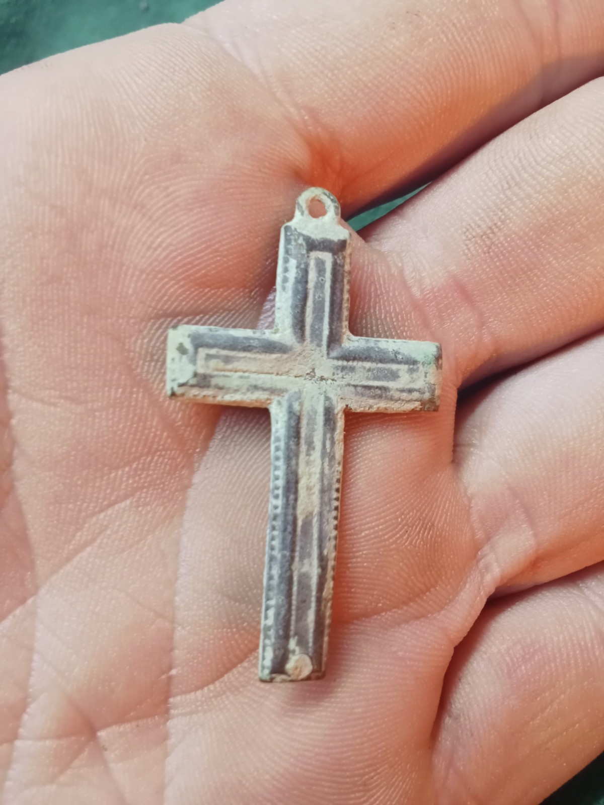 BYZANTINE CROSS 17TH CENTURY