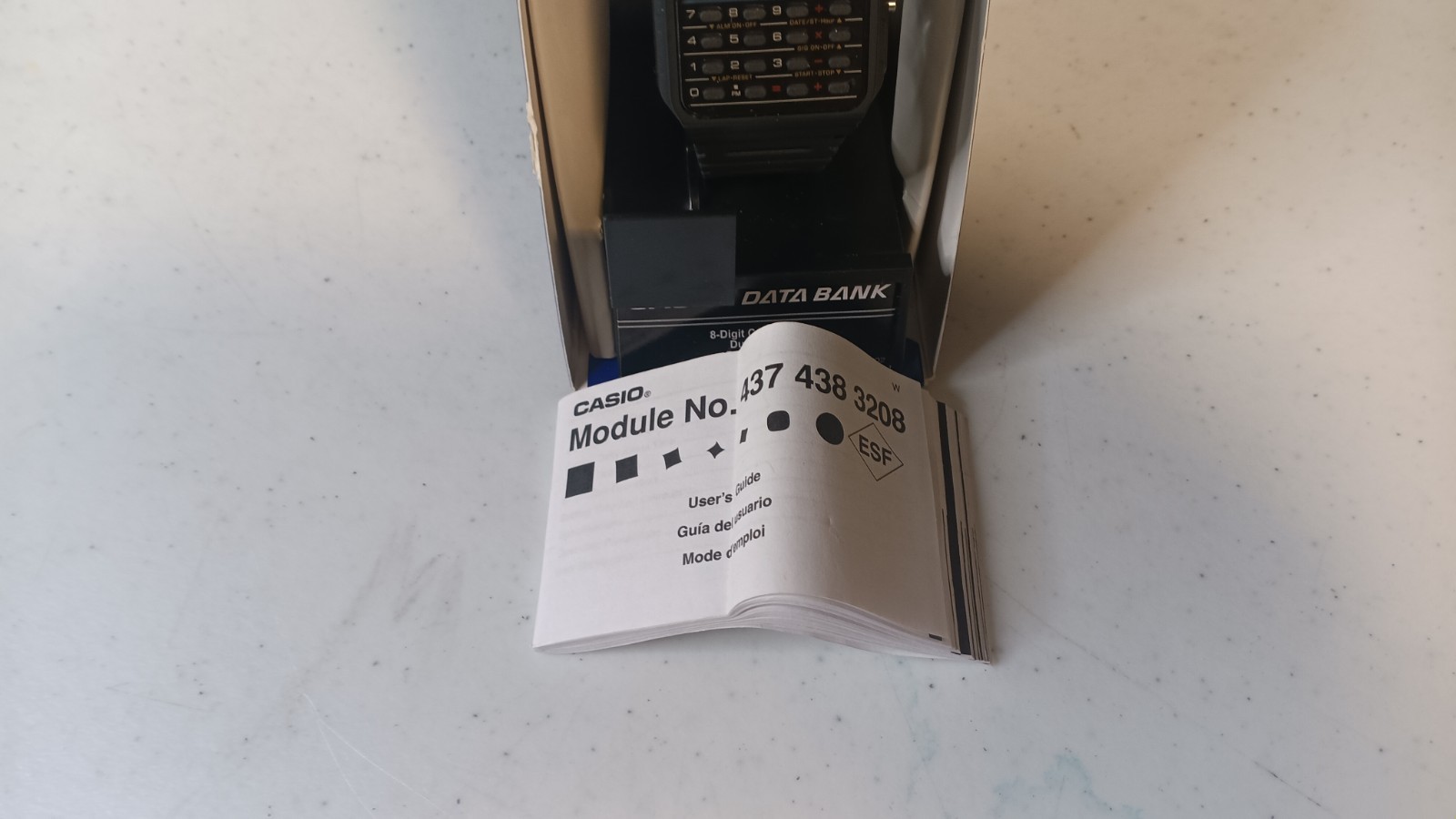 Casio Quartz CA-53W-1CR Calculator Digital Vintage Men’s Watch