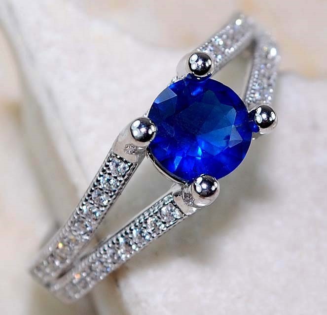 2CT Heat Treated Kyanite 925 Sterling Silver Ring Jewelry Sz 7 MB1-8