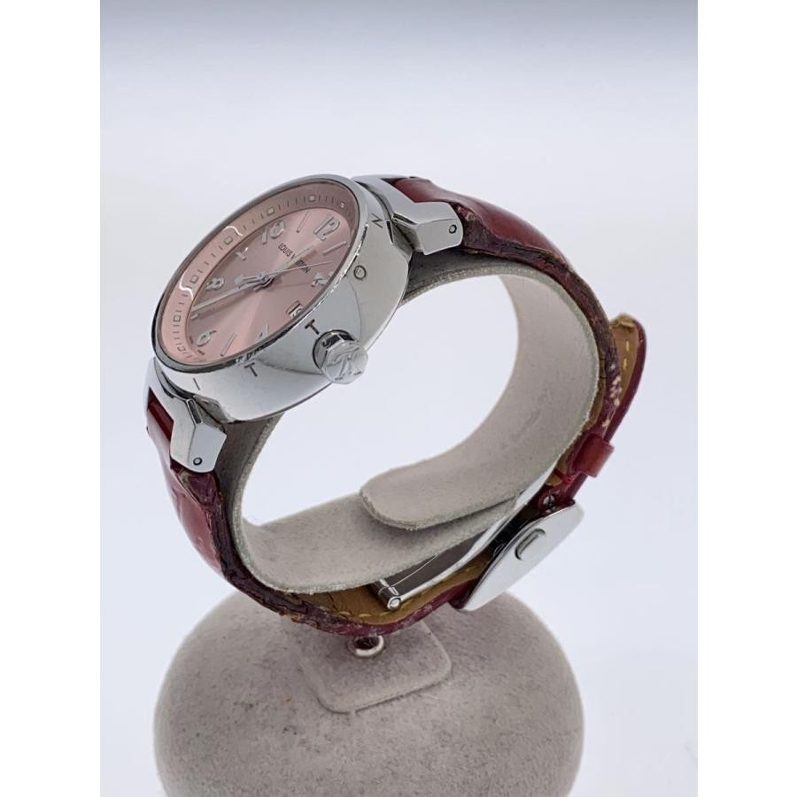 LOUIS VUITTON Q13MX Case Size 4.4 ×3.6cm Used Watch #101014