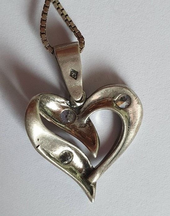 Vintage Necklace sterling silver 925. Сhain length 50 cm. Weight 7.36 g.