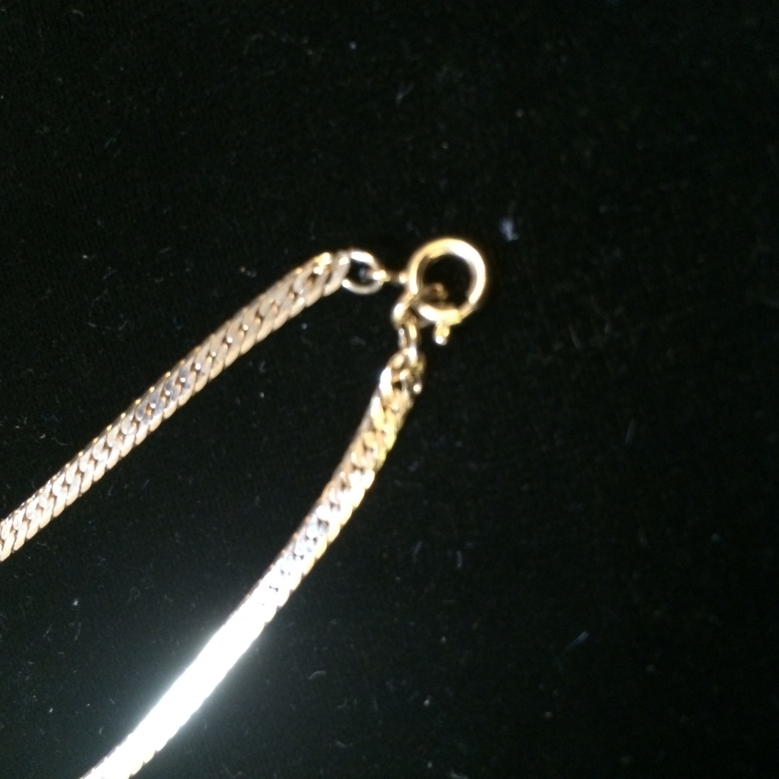 BVH2 (Beveled Herringbone) Chain, Gold Plated HGE Sizes 7,8,16,18,20,24,30 inch