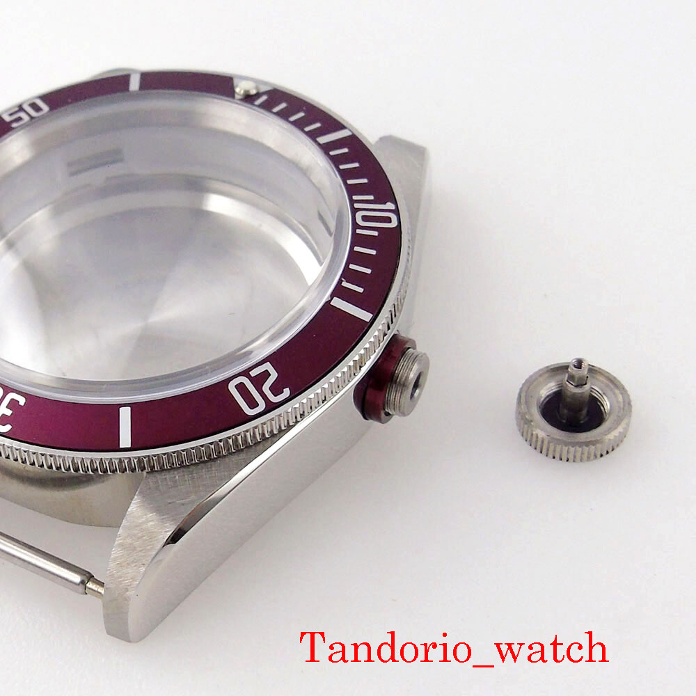 Fit NH35 NH36 ETA 2824 PT5000 ST2130 40mm Sterile Watch Case Sapphire Glass