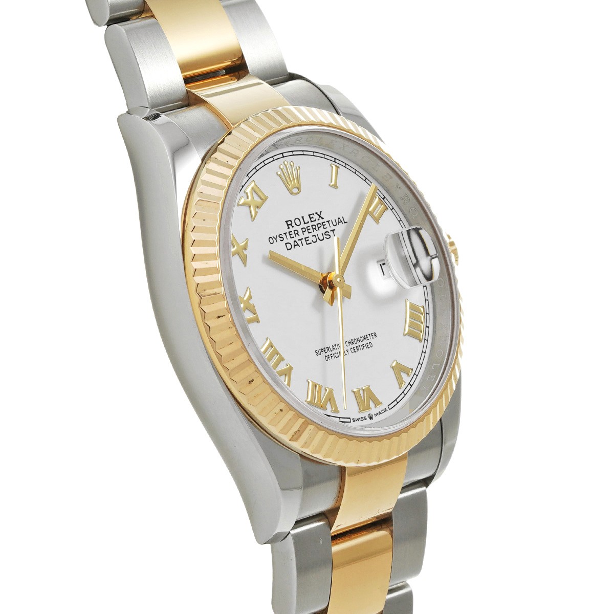 ROLEX Datejust 36 126233 white WATCH 709110