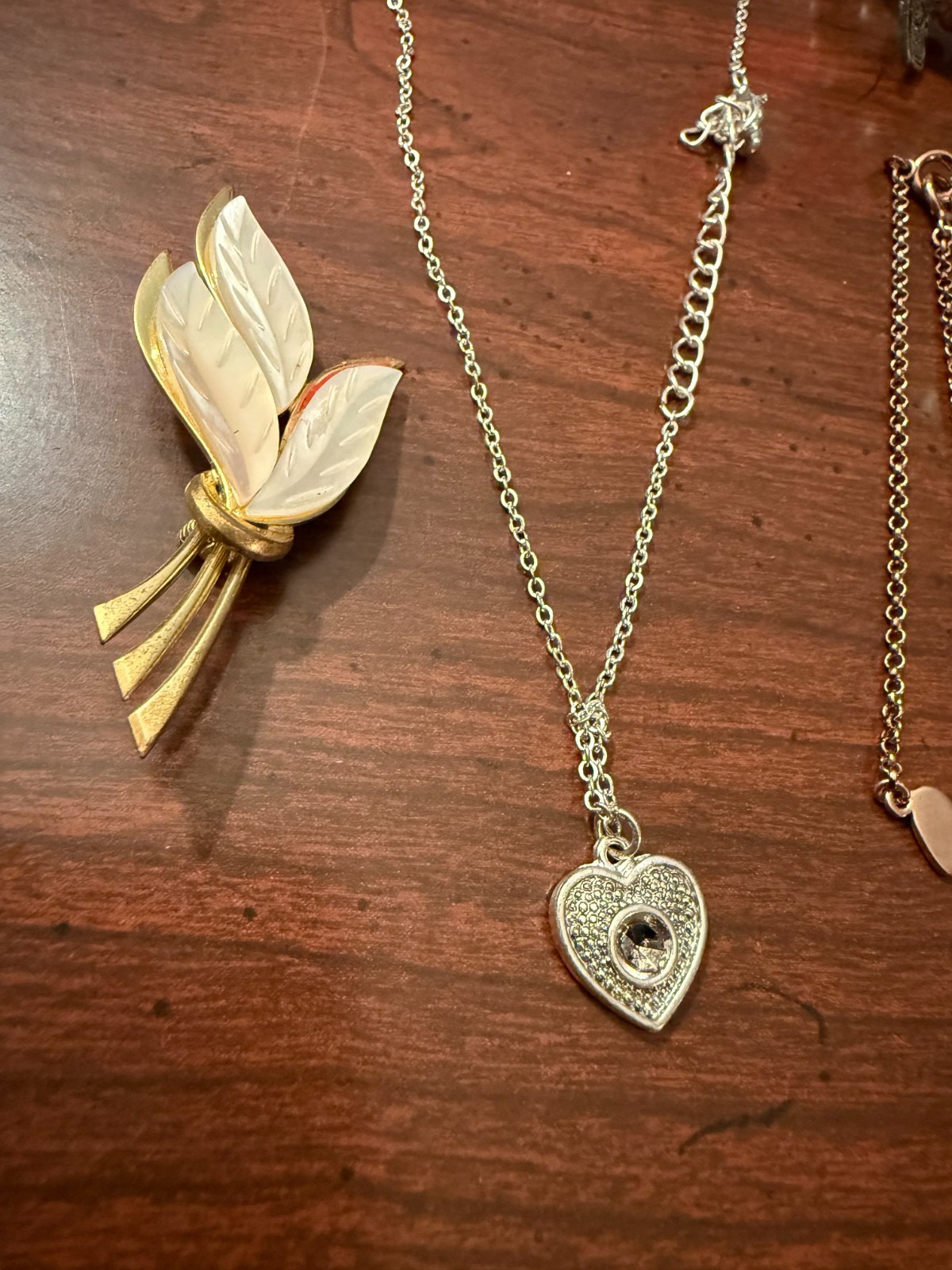 Costume Jewelry Lot-Heart Princess 6 pcs as pictured