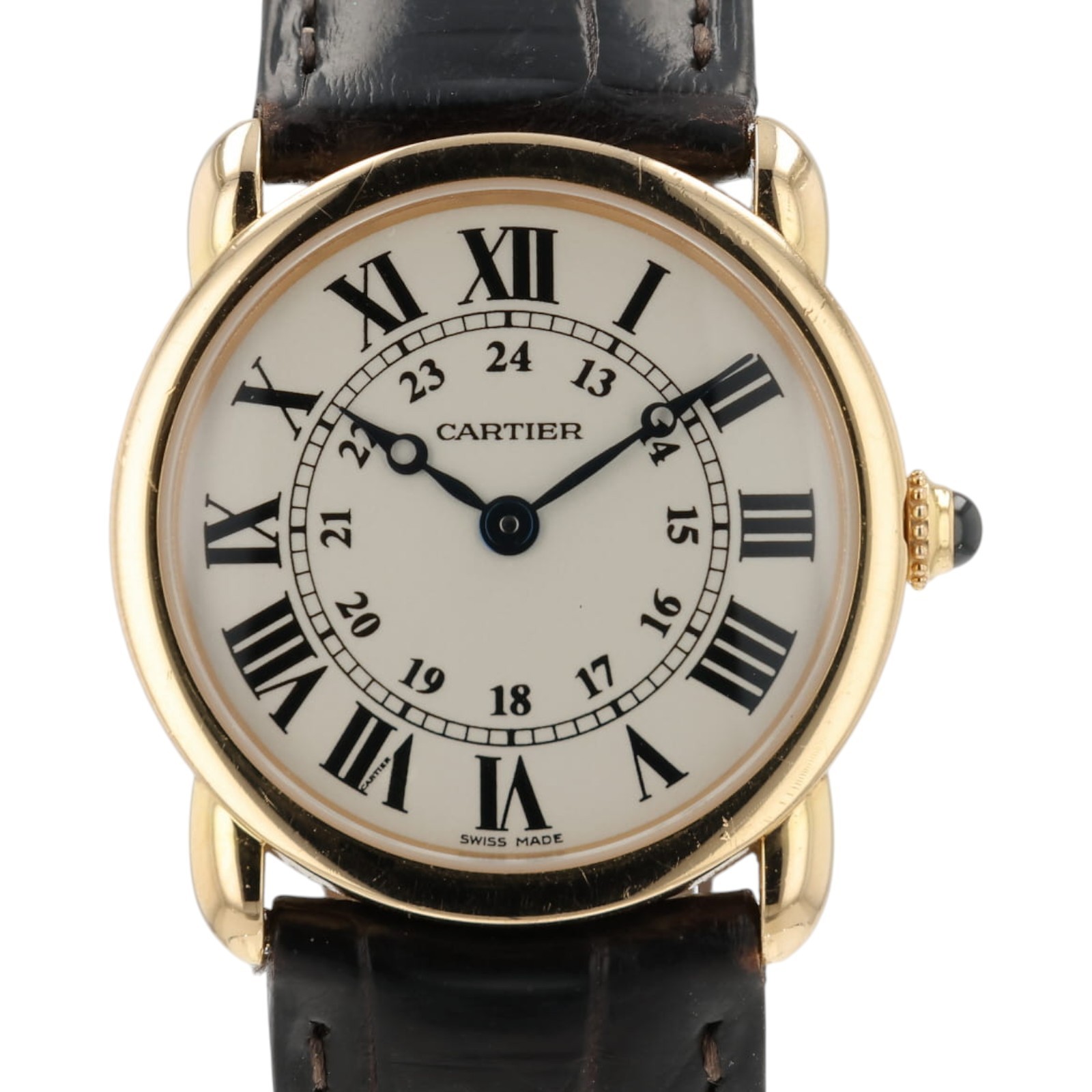 Cartier Ronde Louis Silver Dial 18k Rose Gold 29mm Quartz Women’s Watch 2886