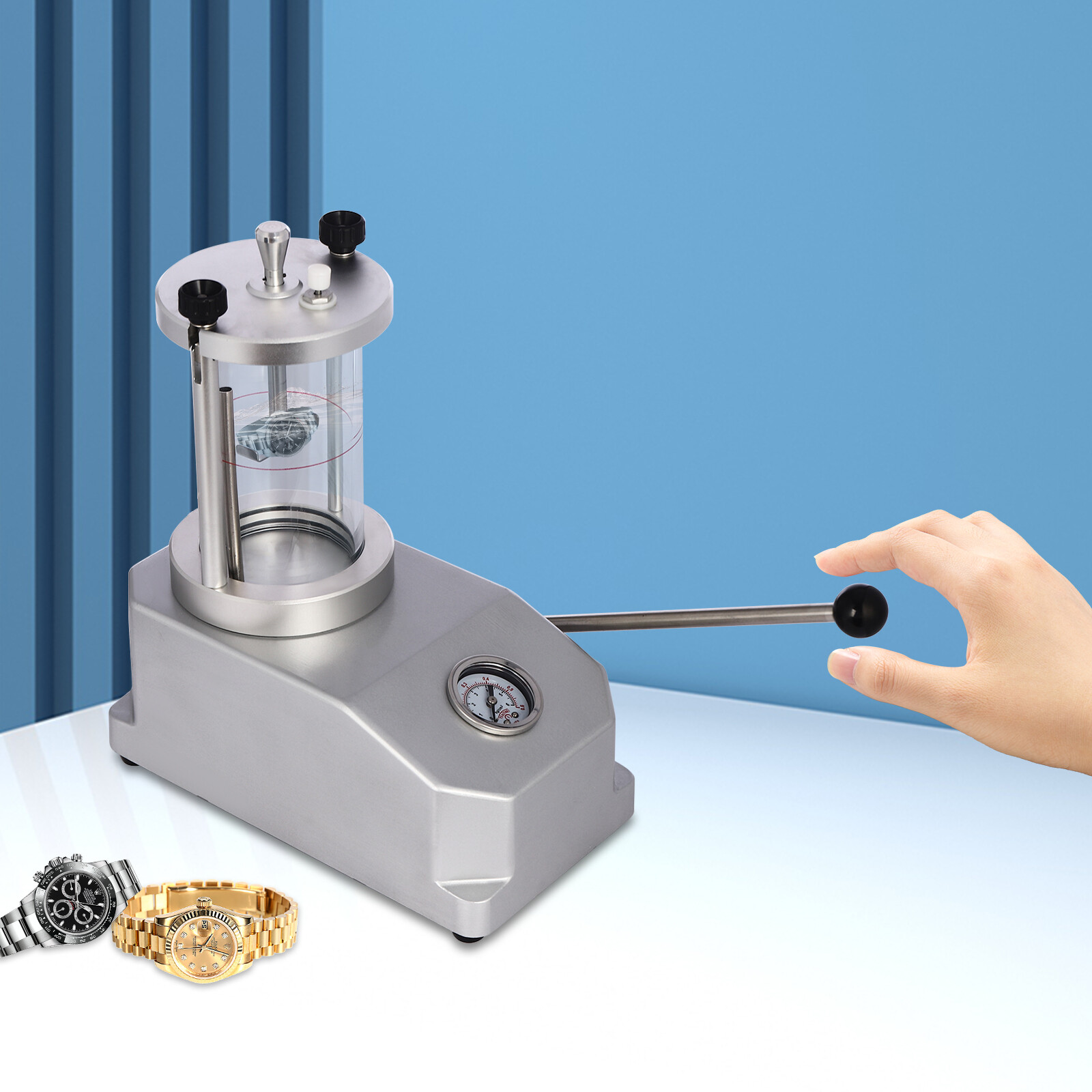 Watch Waterproof Tester for Quartz & Mechanical Watches – Easy Pressure Testing