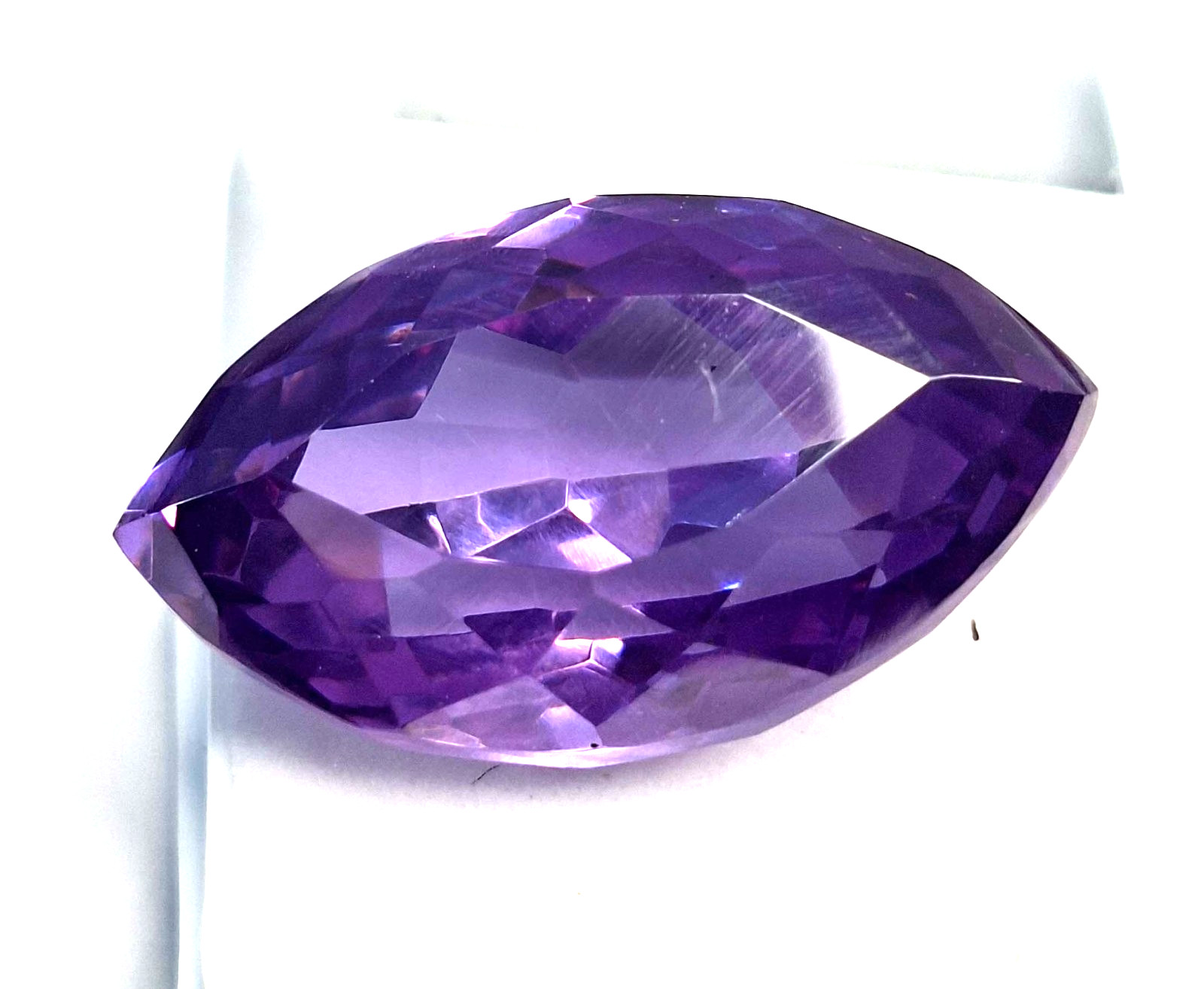 Purple Zircon Marquise Cut 58-60 Ct Natural Certified Loose Gemstone RK856