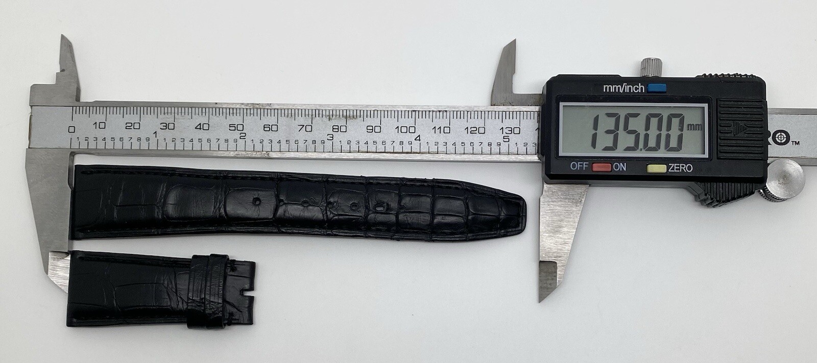 Authentic IWC 22mm x 18mm Black Alligator Watch Strap Band A20062 OEM