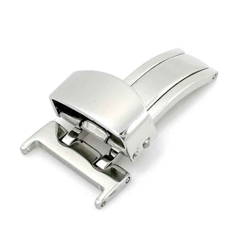 316L Stainless Steel Deployant Clasp Buckle For Watch Strap Band 14 16 18 20mm