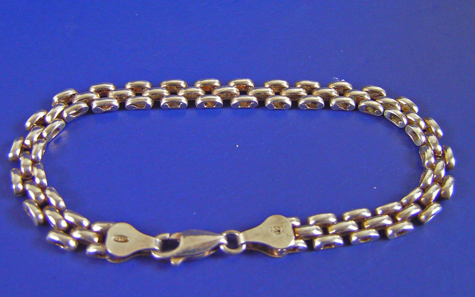 Beautiful FMC 925 Sterling Silver 5.33mm Panther Chain Link Bracelet 7″ (TR)