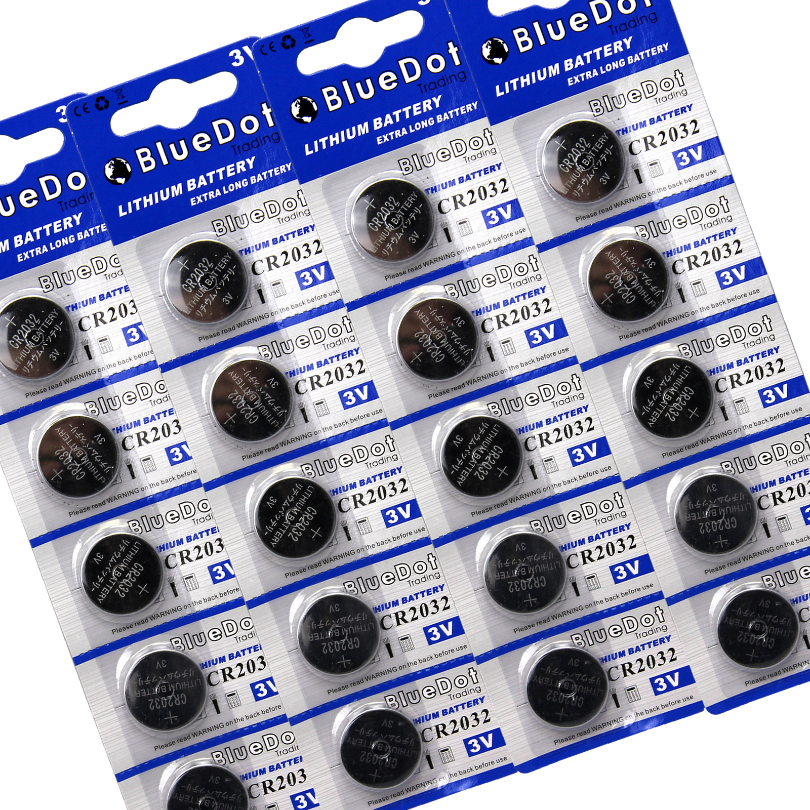20 × CR2032 IN BULK DL2032 ECR2032 ECR2032 LM2032 2032 KCR2032 Lithium Battery