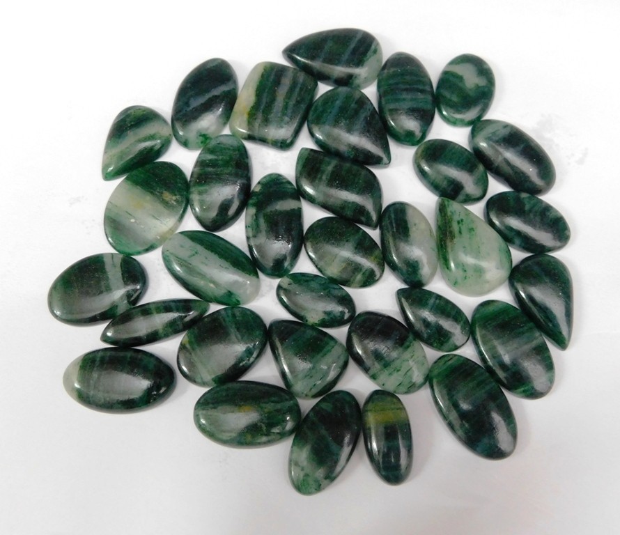 Green Jasper Gemstone For Earring, Pendant, Necklace Jewelry Making 71303