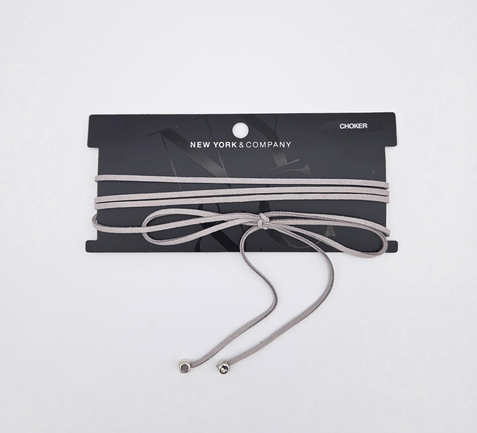 New York and Company Choker Set of 5 (Black, Gray, Gold, Brown, Navy)