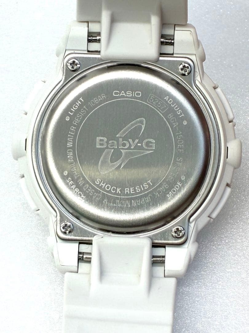 Casio Baby-G BGA-150EF Women’s Ana-Digi Watch White near mint box included