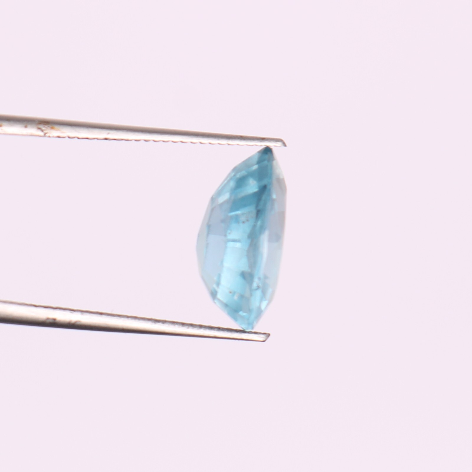 AAA+ GORGEOUS SWISS BLUE TOPAZ 6.45 cts PEAR SHAPE LOOSE GEMS For JEWELRY & GIFT