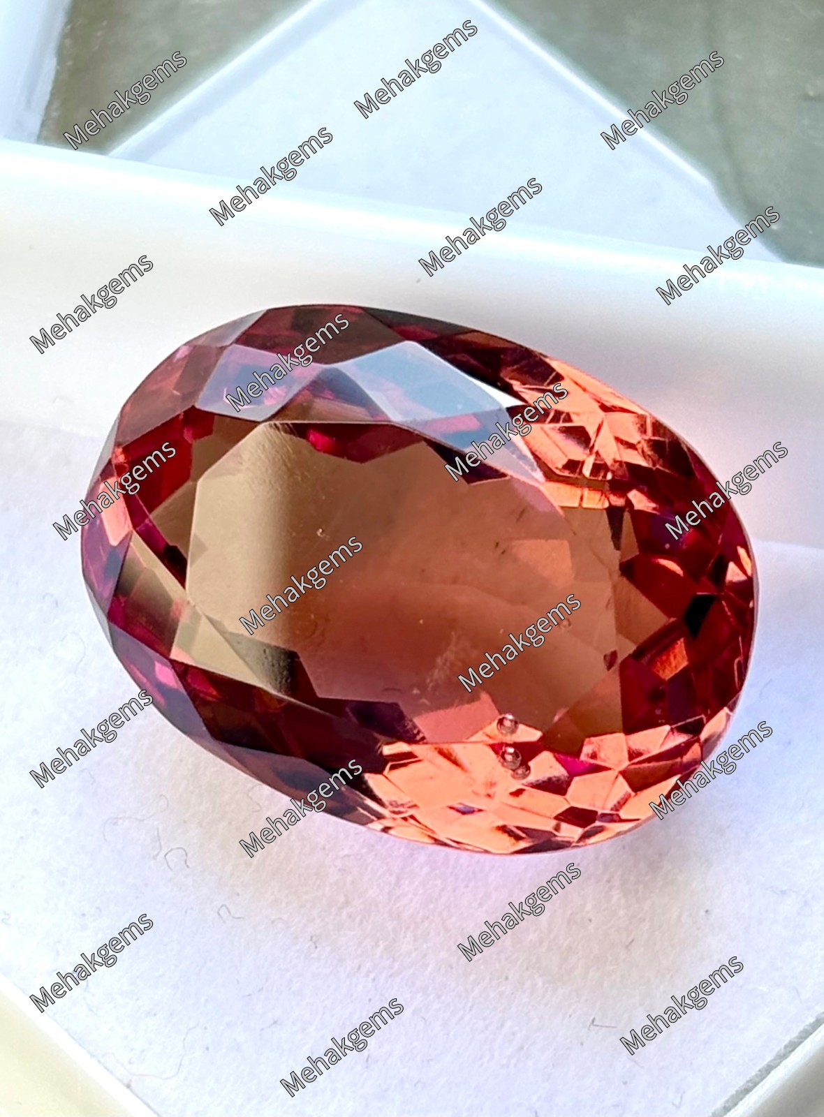 32 Ct Color Changing Zultanite Oval Gemstone, Large Rare Diaspore, Multicolor
