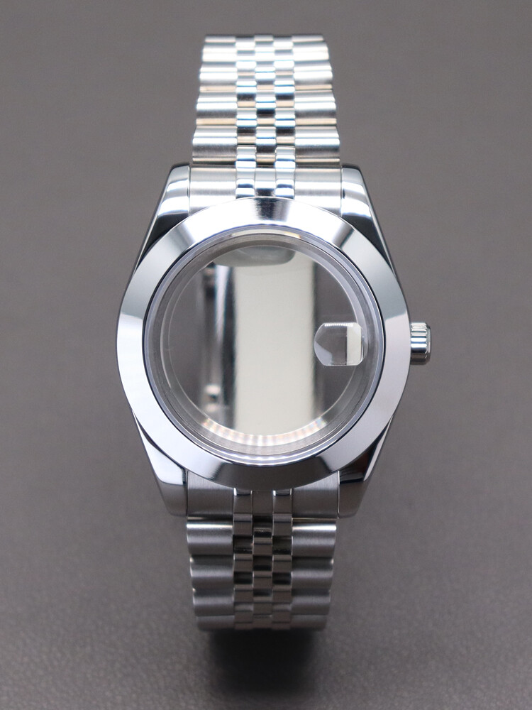 36mm/39mm Watch Case Jubilee Bracelet Sapphire Crystal For nh35 nh34 NH38 nh72