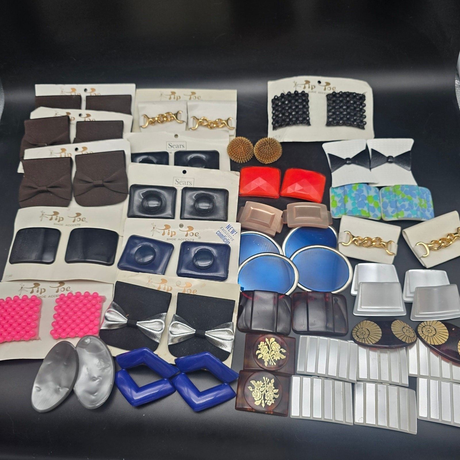 29 Vintage Shoe Clip Lot Bulk Vintage Shoe Accessory