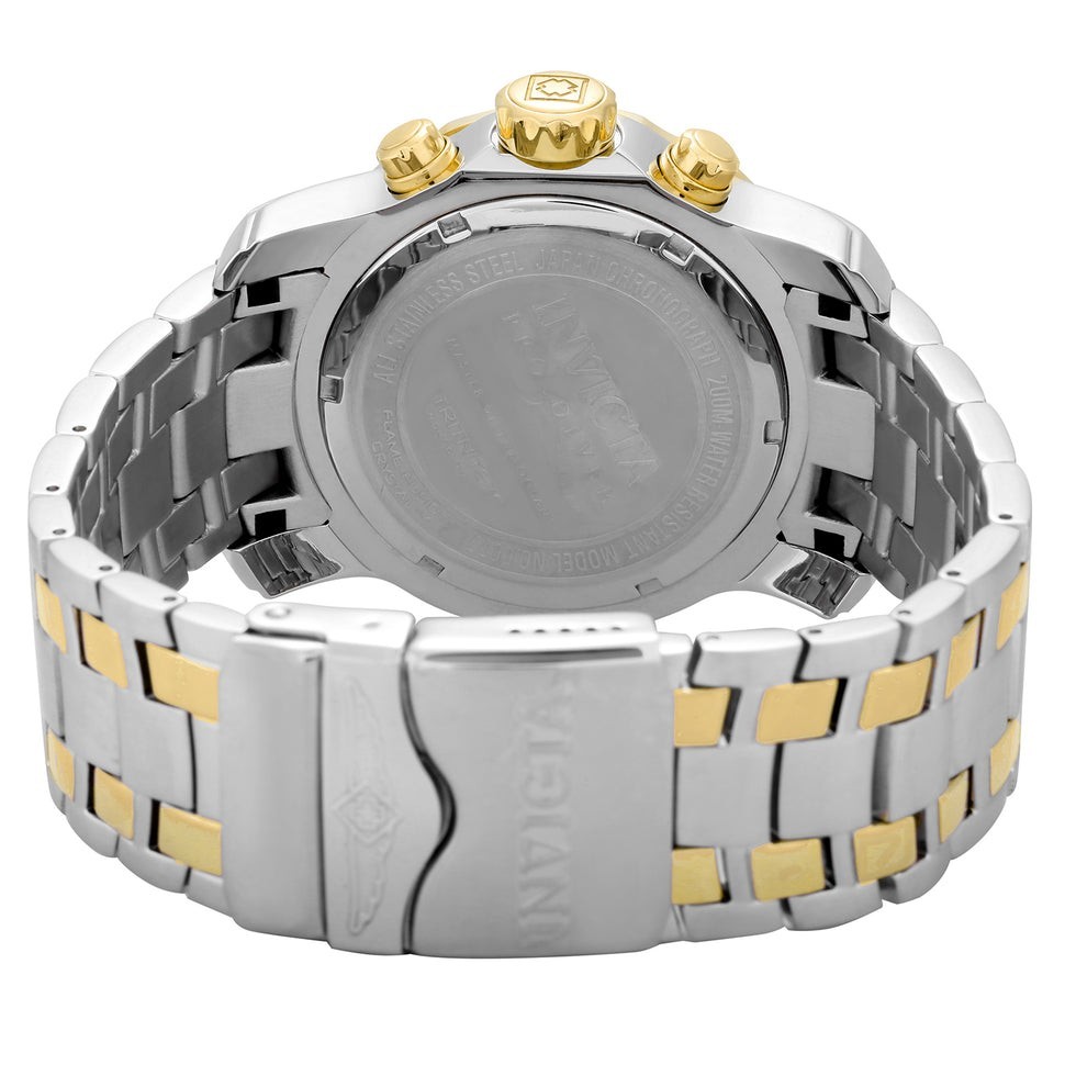 Invicta Pro Diver SCUBA Men’s Watch, 48mm, Steel, Gold | Two-Tone Blue (0077)