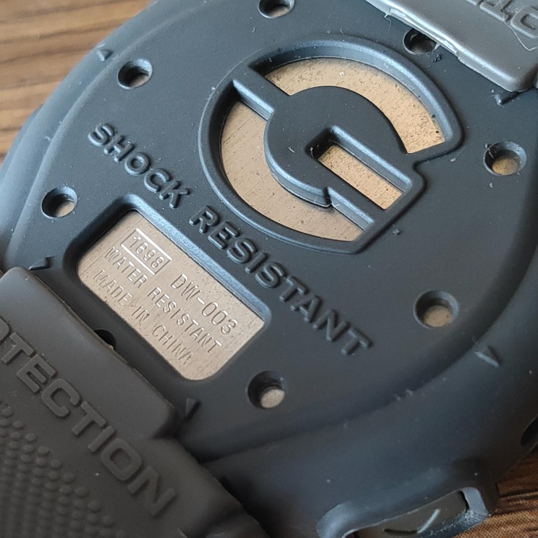 Used G Shock DW 003 Tough Label BPM Men’s Watch