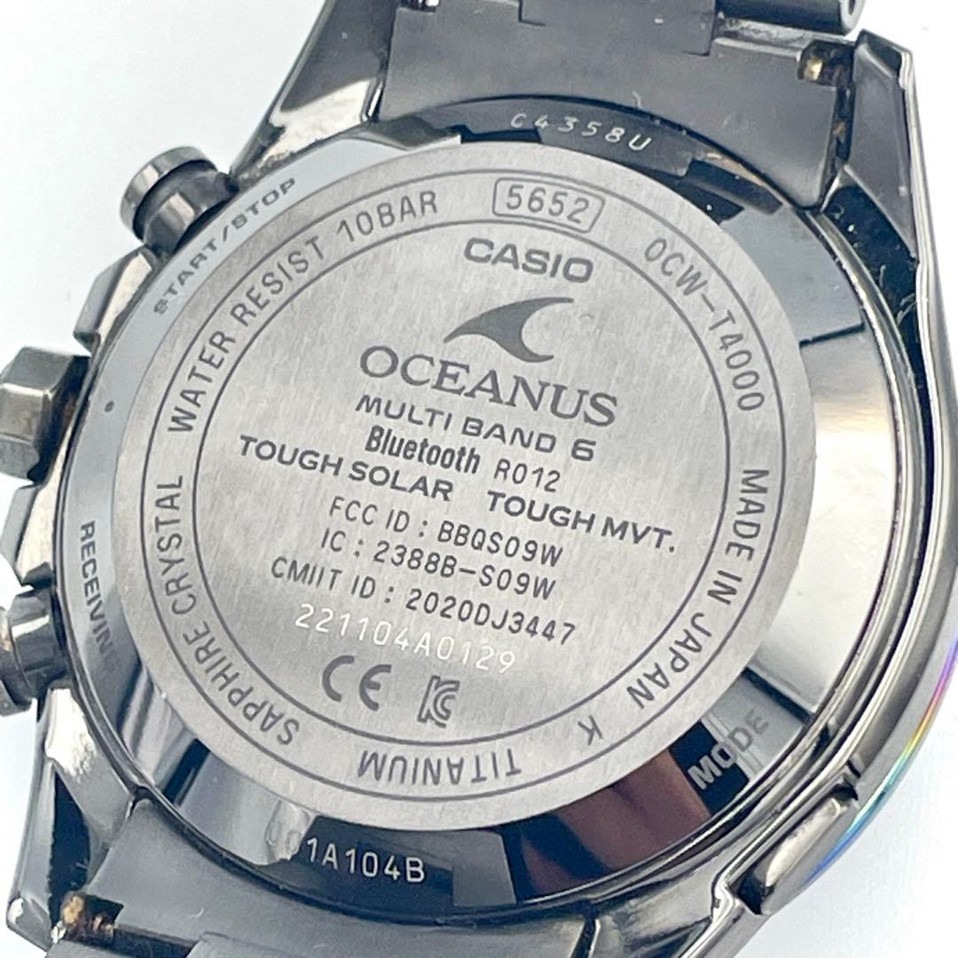 [Super Rare] CASIO OCEANUS Watch Radio Solar OCW-T4000AWB-2AJF with Box and