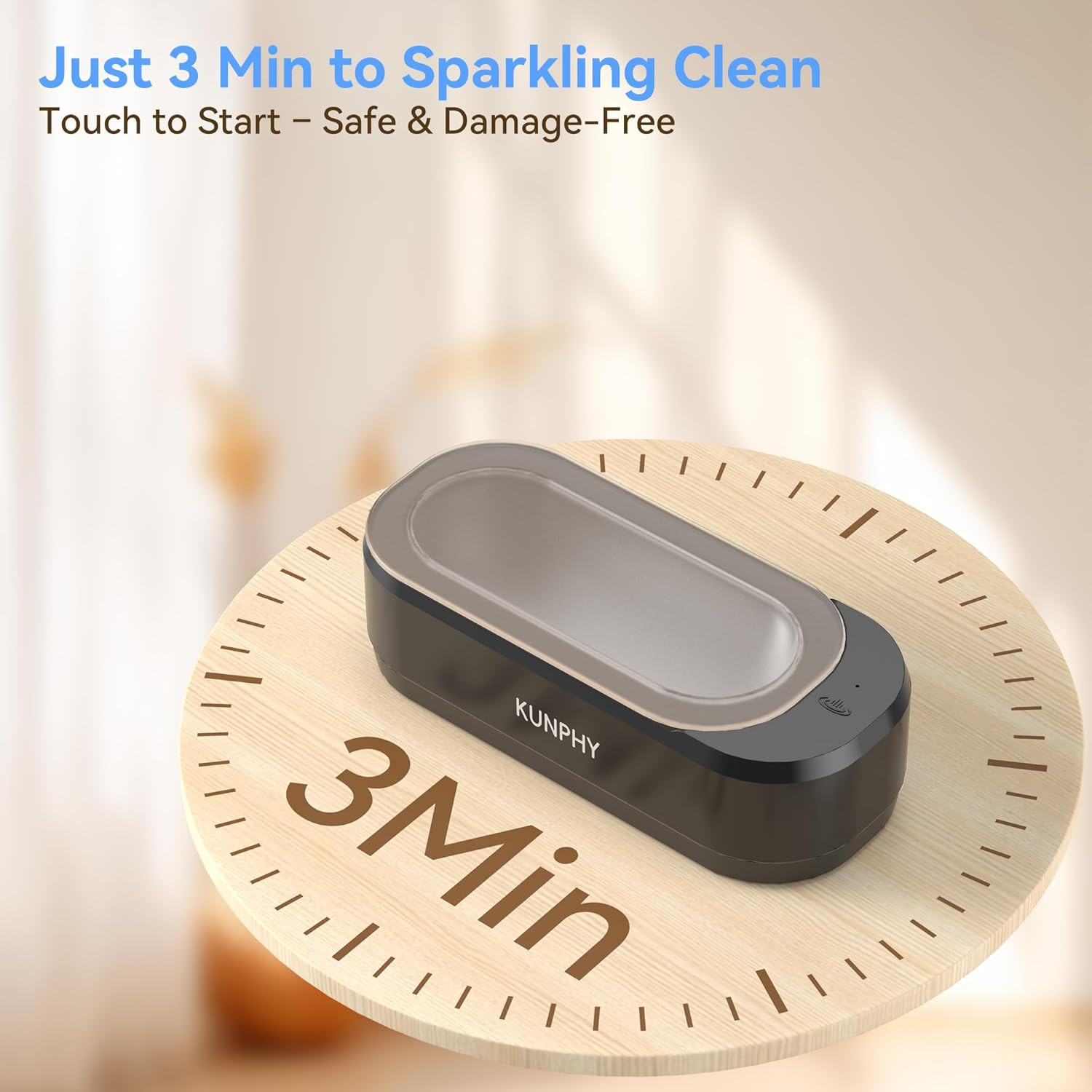 Ultrasonic Jewelry Cleaner, Jewelry Cleaner Machine 12Oz 46Khz, Professional Son