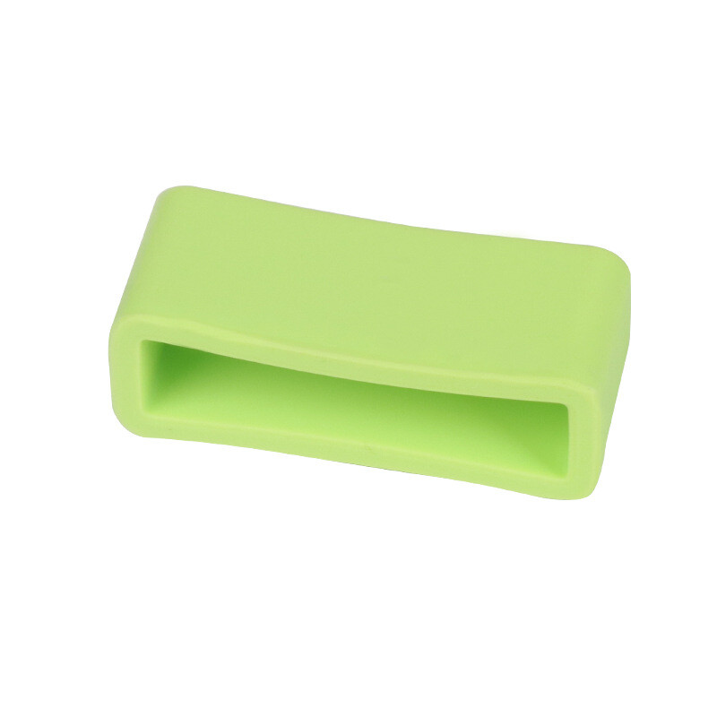 2 Pack Silicone Watch Strap Band Loop Hoop Retainer Buckle Holder Ring Keeper