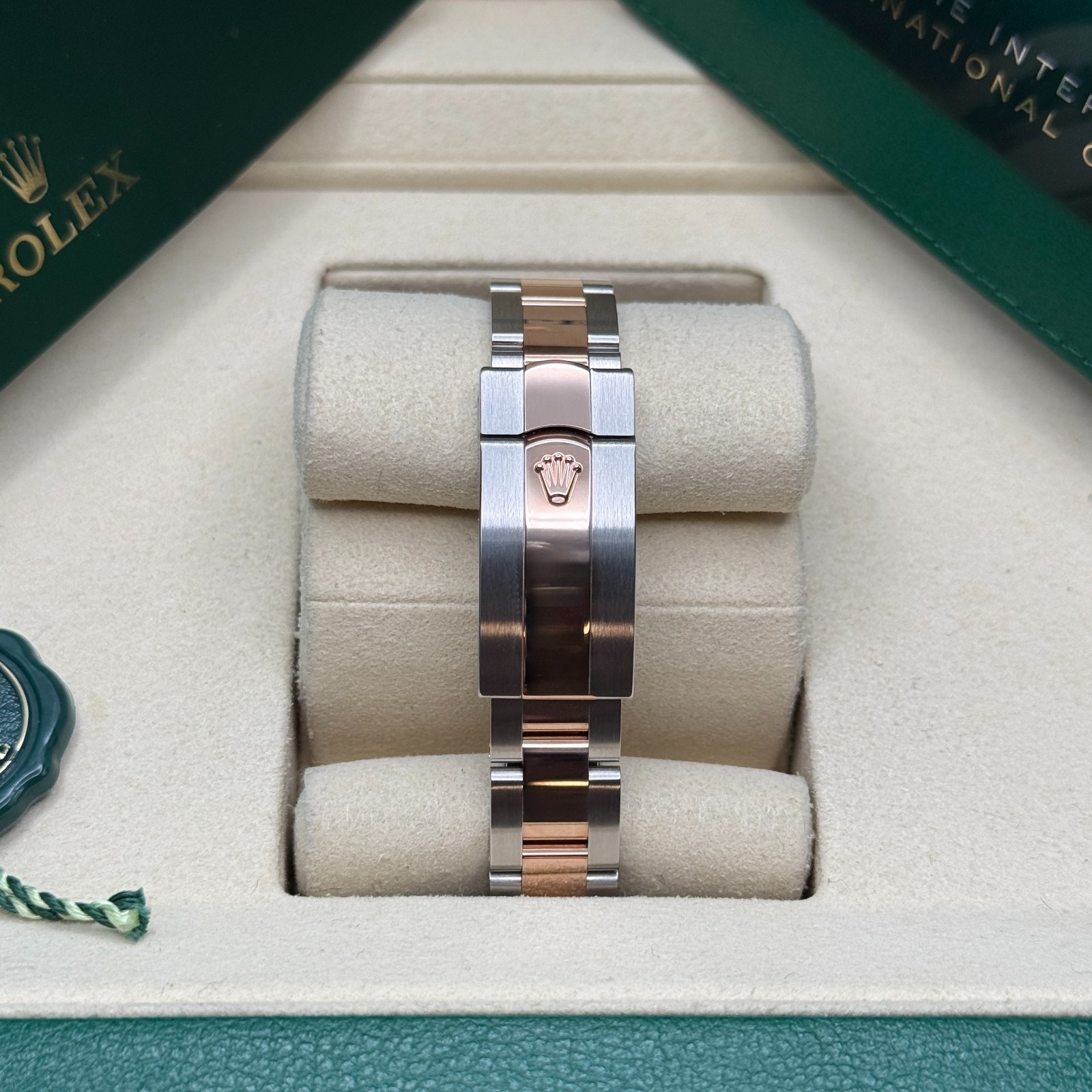 Rolex Lady-Datejust NEW 2026 Chocolate Diamond Two Tone Rose Gold Diamond Oyster