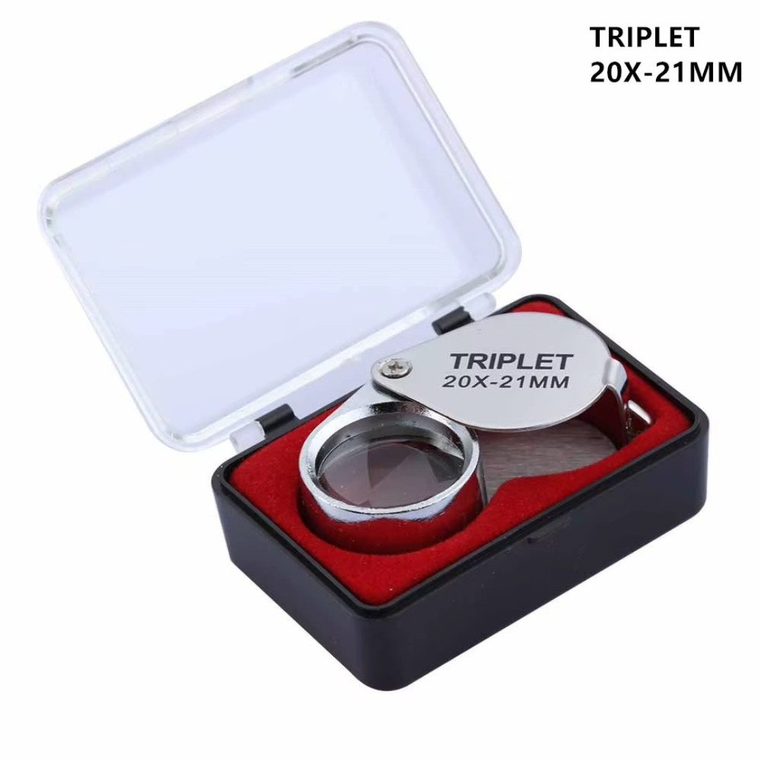 10-30X Jeweler’s Glass Magnifying Loupe-Eye Magnifier for Jewelry, Coin, Stamp
