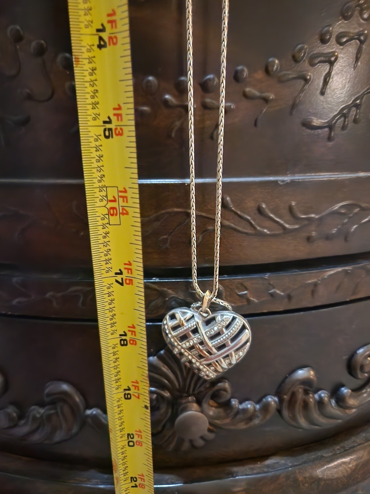 Brighton Neptune’s Rings Convertible Reversible Heart Necklace. NWOT