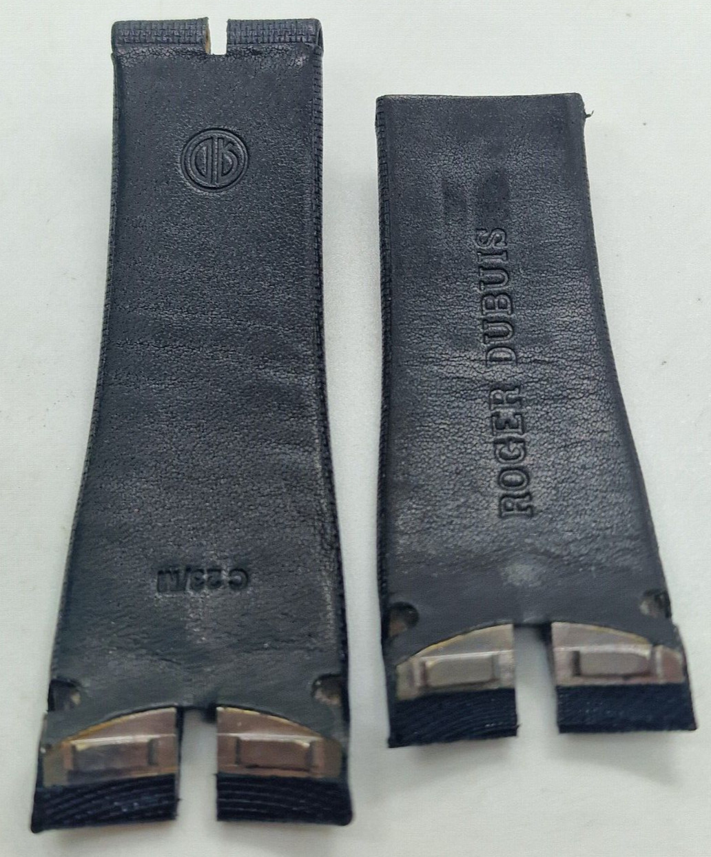Original Roger Dubuis Excalibur Strap 23Mm Buckle 18.50Mm Leather And Fabric