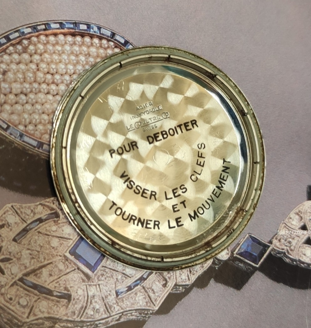 Classic Jaeger Le Coultre Watch Manual Wind 1940´s Original