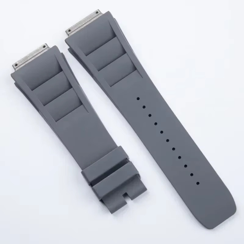 Replacement FKM Rubber Watch Strap Fits Richard Mille RM010 RM029 RM17-01 M Size
