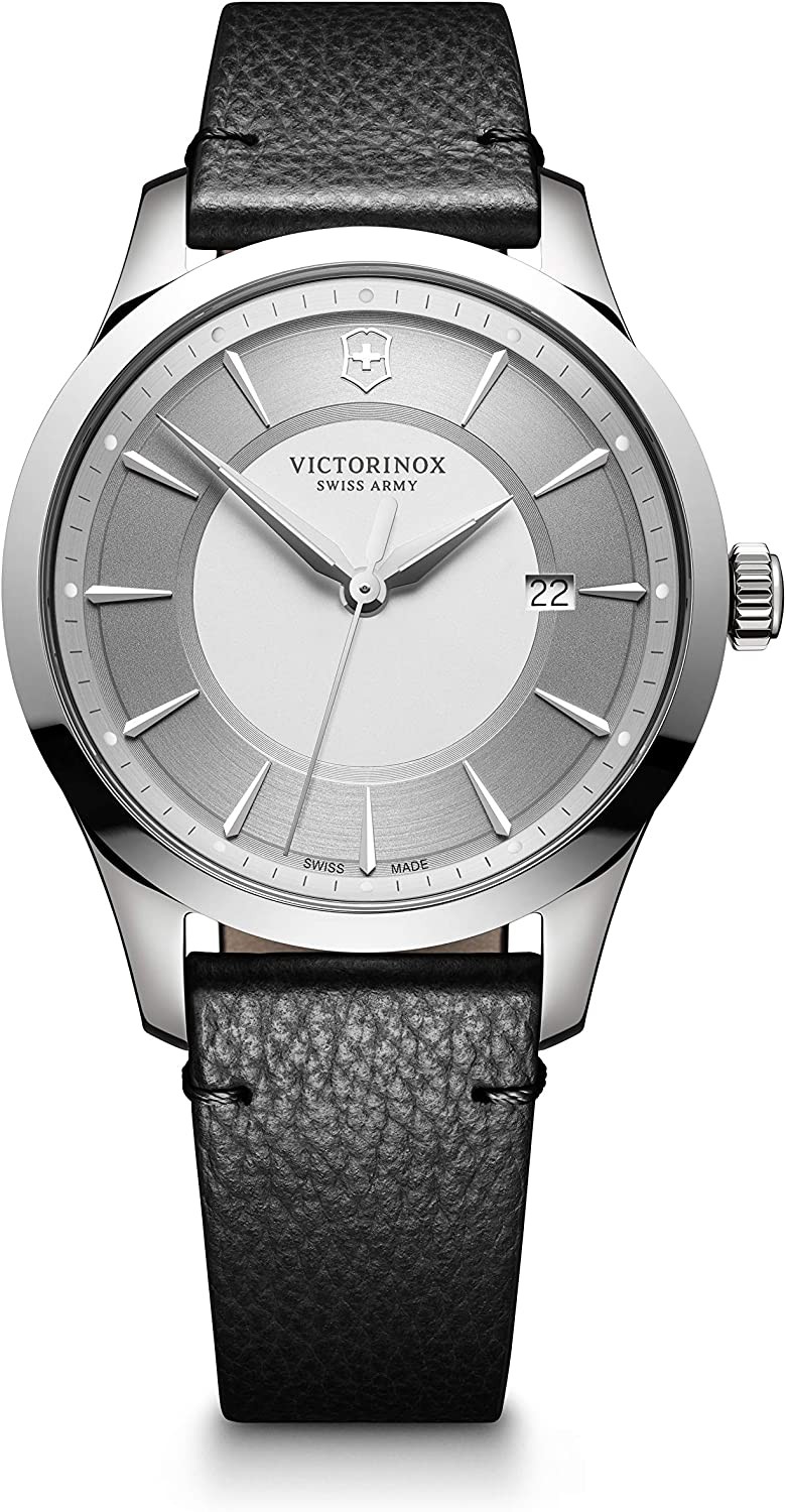 Victorinox Swiss Army 241823 Men’s Alliance Silver Quartz 40 mm Watch MSRP $460