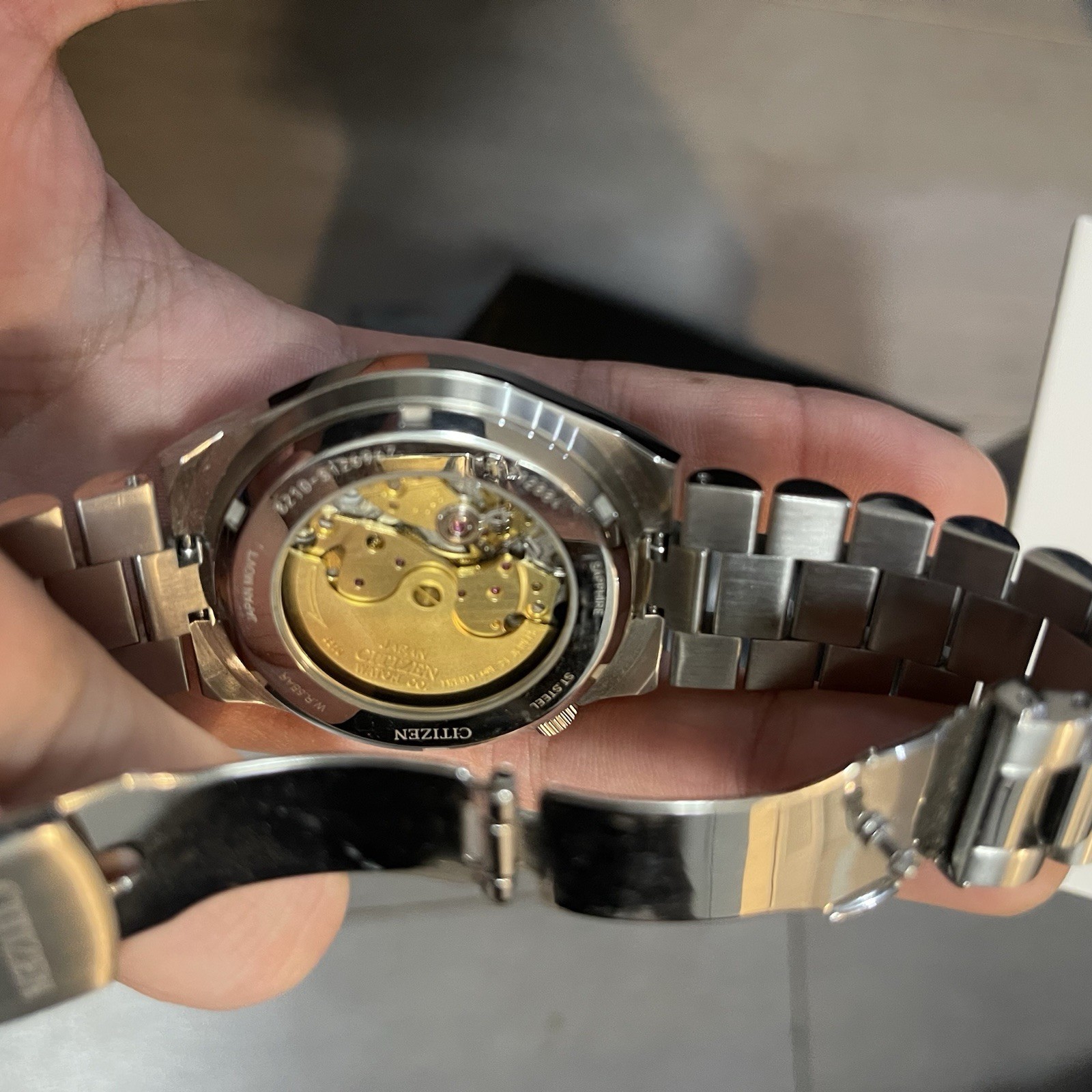 Citizen Automatic Men’s Black Watch – NJ0150-81E