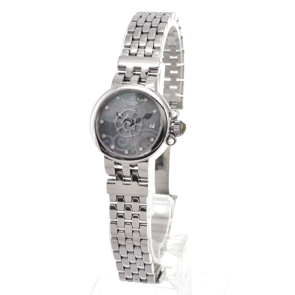 discount TUDOR claire de rose 35100 Date 10P diamond Automatic Ladies Watch …