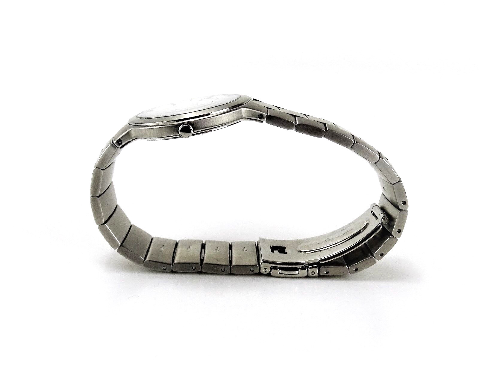 Seiko Men’s Watch Wristwatch Stainless Steel Date Analog NEW