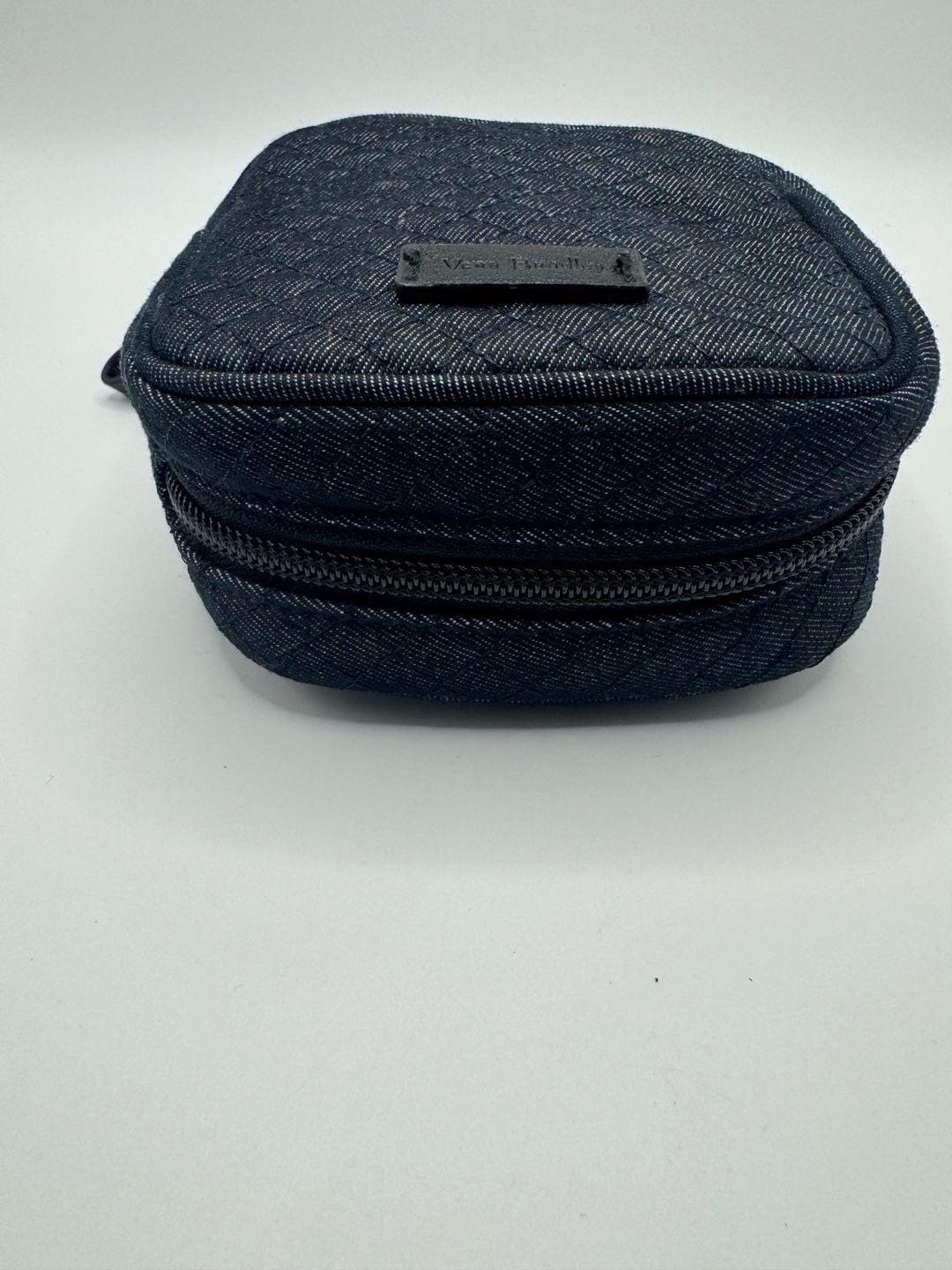Vera Bradley Quilted Denim Jewelry Organizer Travel Case