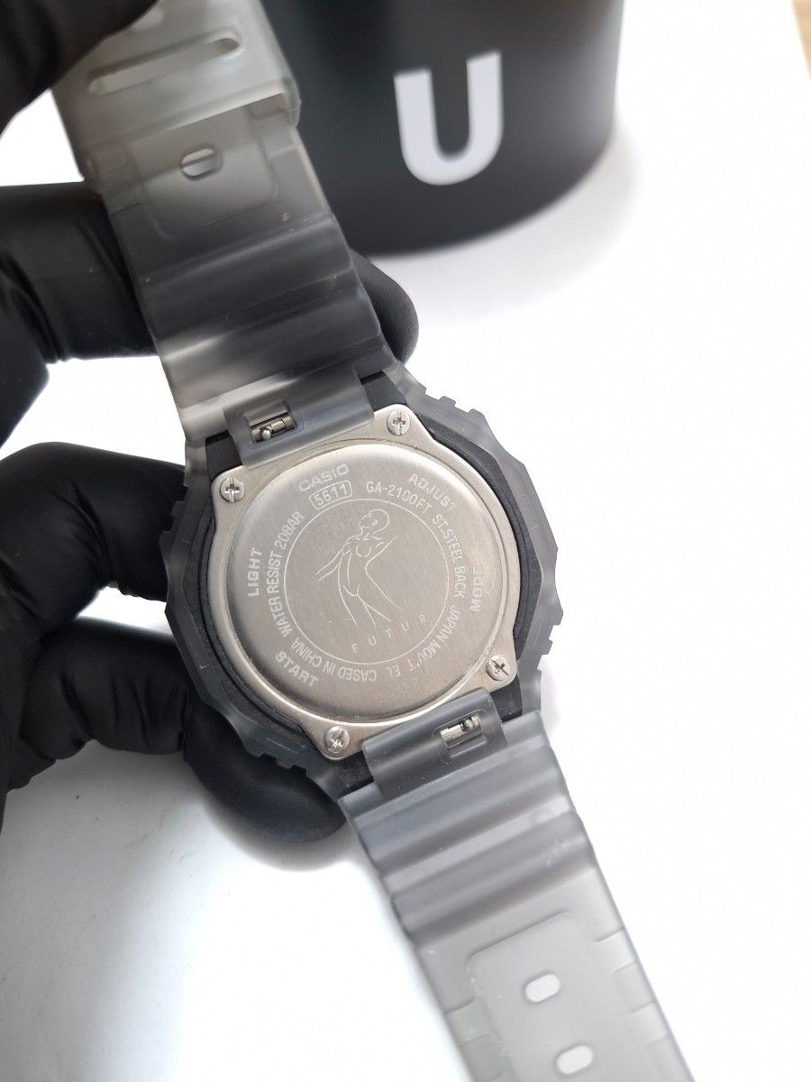 Used Watch G SHOCK GA 2100FT 8AJR FUTUR Collaboration Model with and Outer Box W