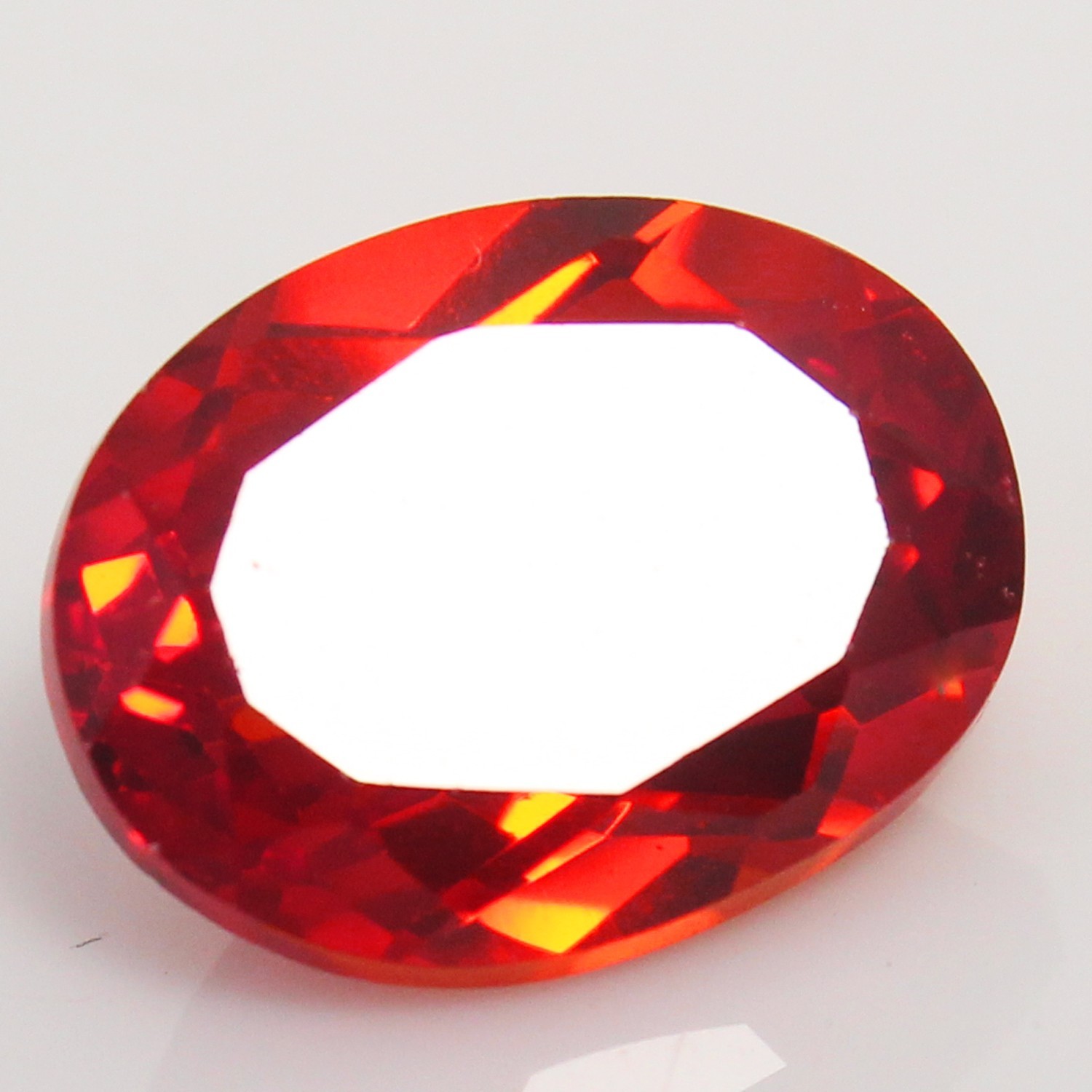 Natural 6.90 Ct Certified Ceylon Padparadscha Sapphire 12×10 MM Oval Gemstone