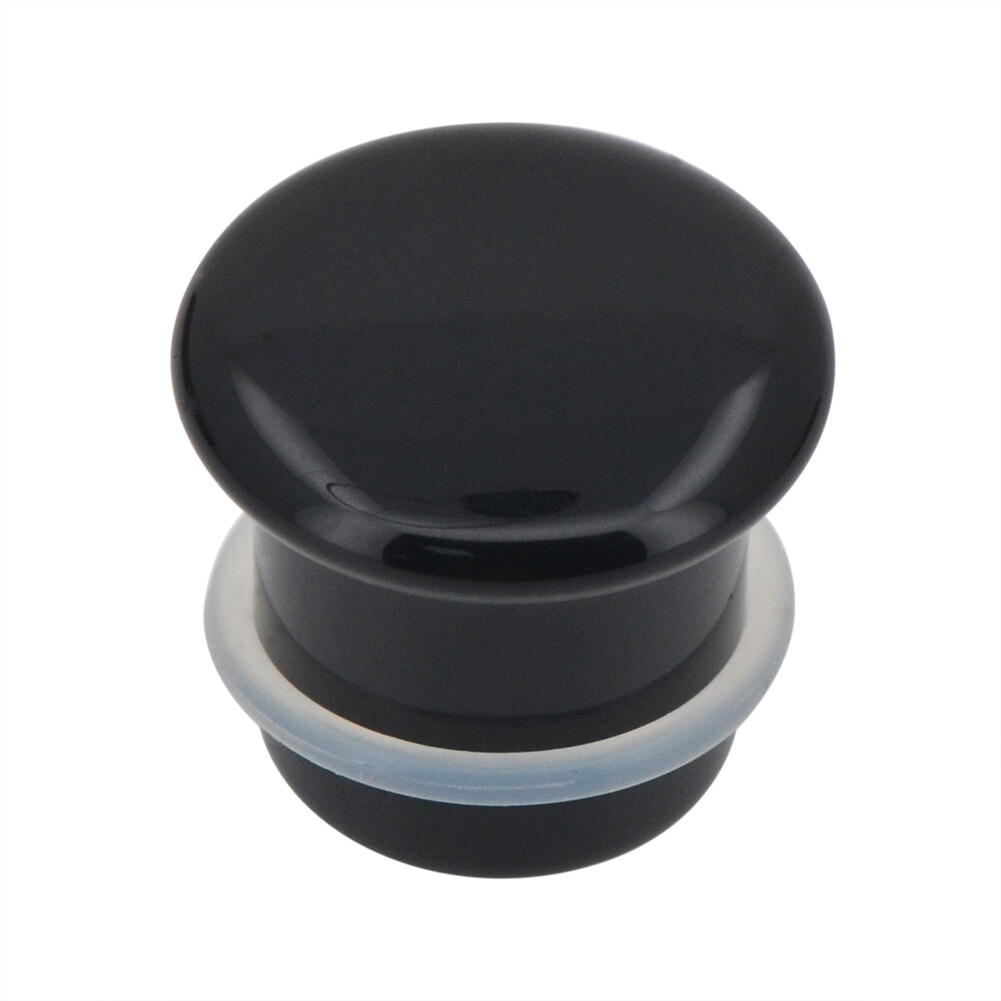 6 Pairs of Single Flare Stone Ear Plugs Silicone Expander Gauges 8ga – 5/8 E554