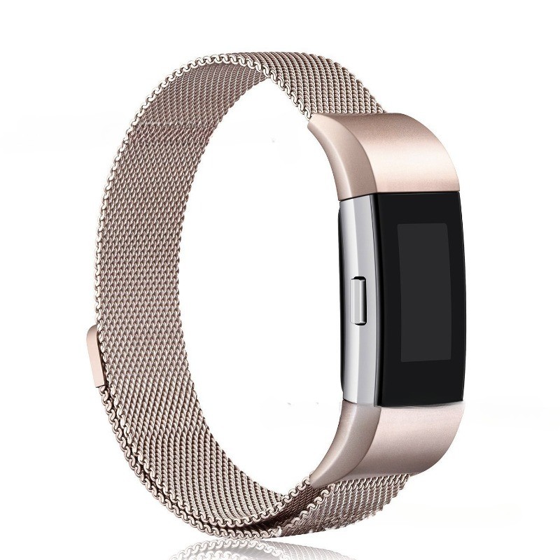 Fitbit Charge 2 Milanese Strap Magnetic Stainless Steel Mesh Band