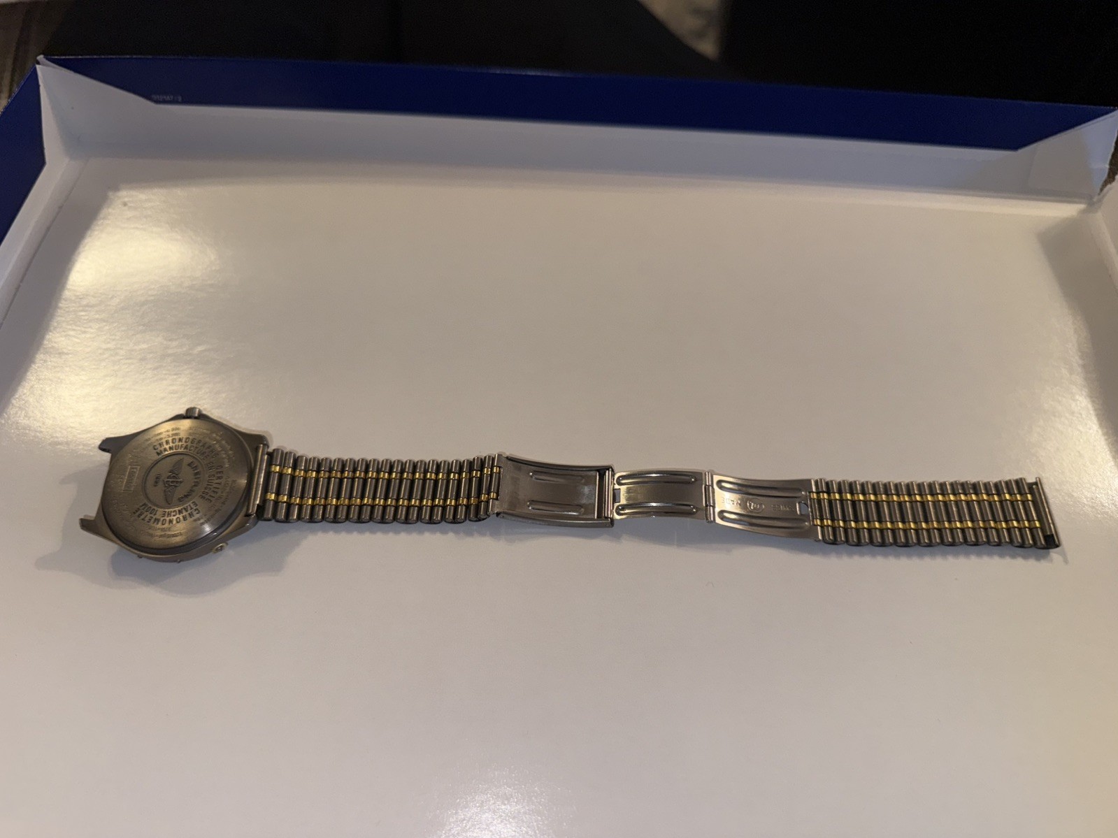 Breitling Aerospace Repetition Minutes Titanium B65062 Blue Dial Quartz Watch
