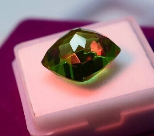 Cushion Cut Natural Alexandrite Color Changing Loose Gemstone Certified 8-11 Ct