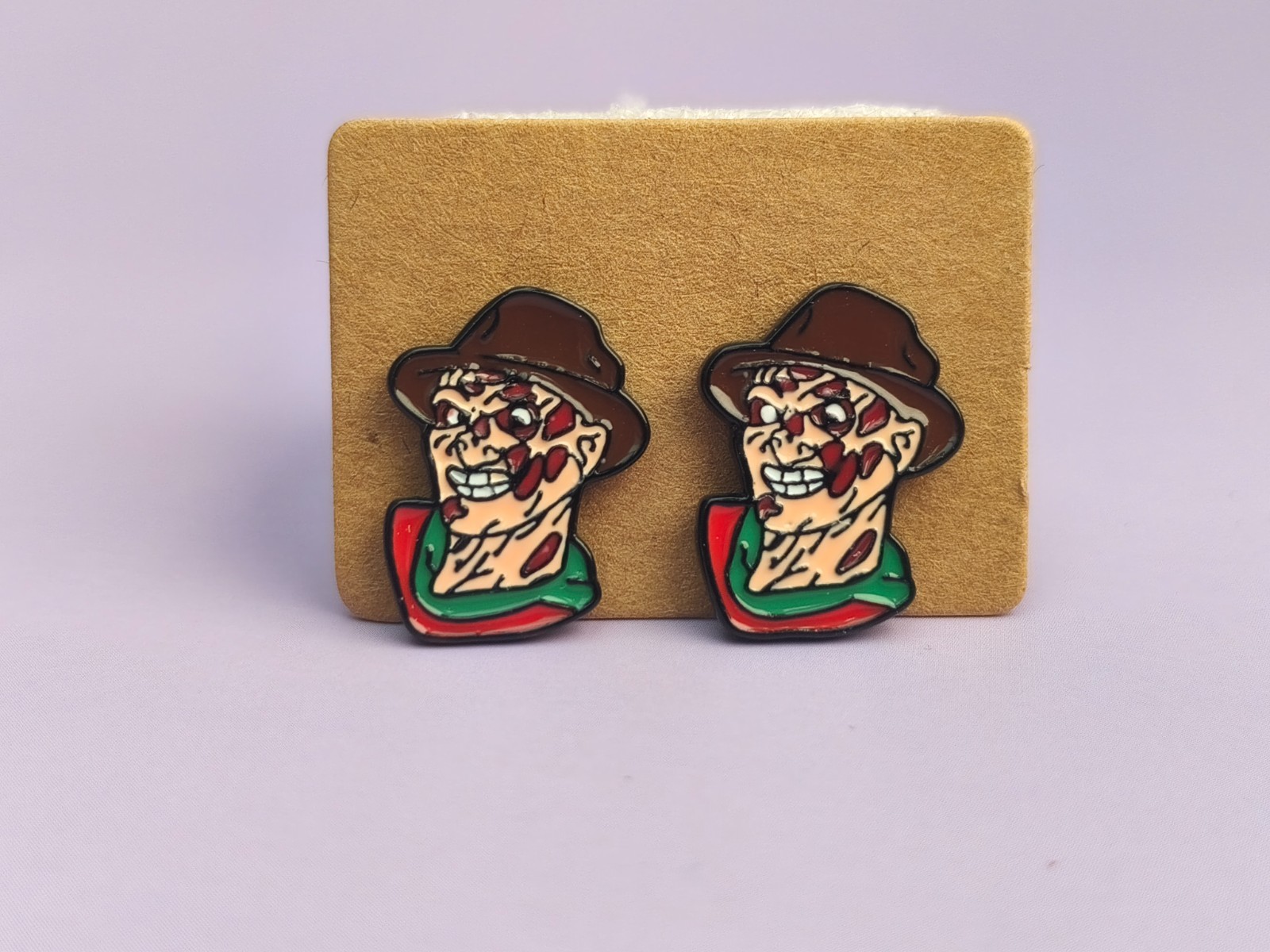 New Stud Earring Character Mix Bundle – Horror, Cartoon & Video Game Characters