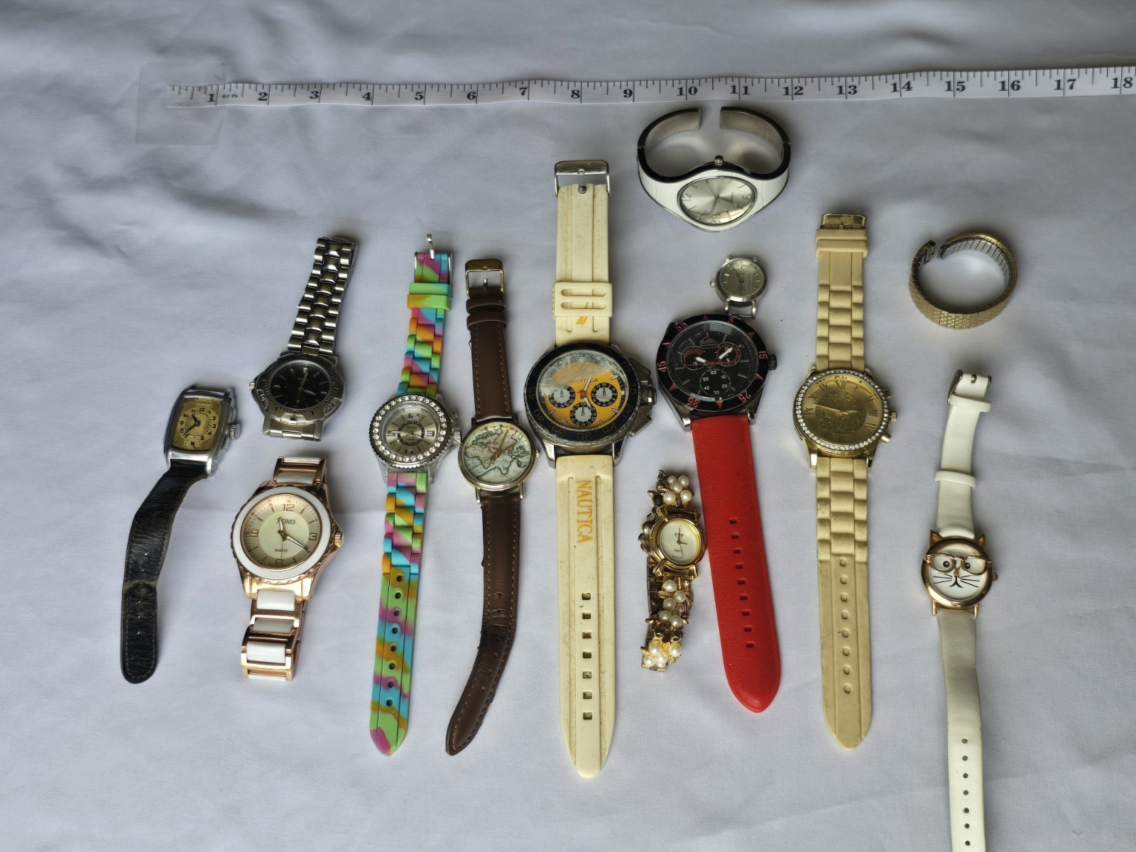 Westclox Nautica Assorted Wristwatch Lot Mixed Watches Unisex Adults