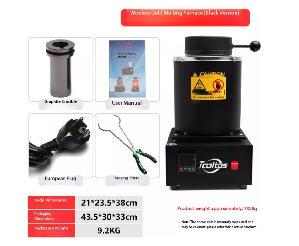 Mesh-type Melting Furnace Gold Melting Furnace Metal Melting Furnace Small-scale