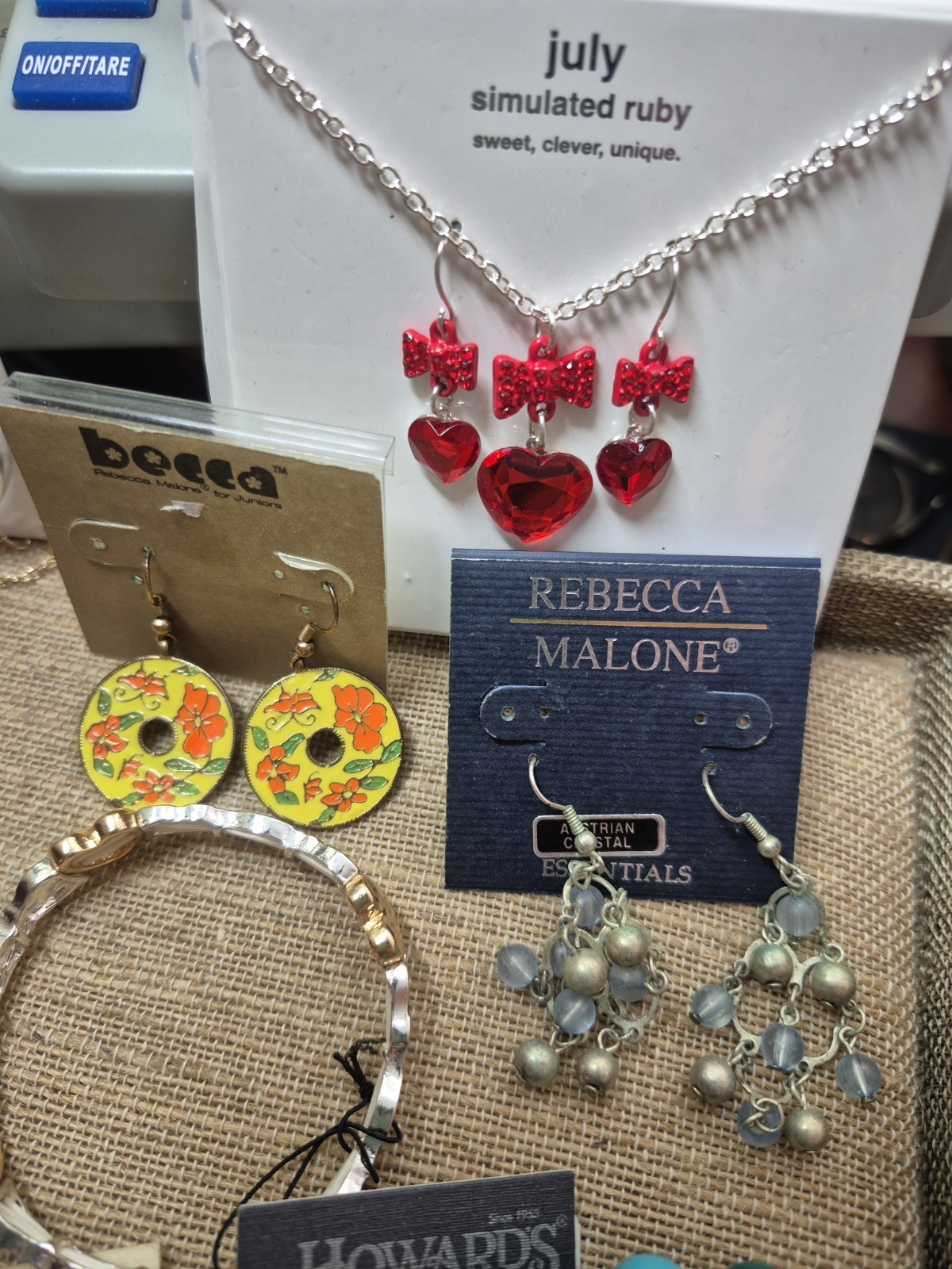 New With Tag Lot Designer Signed Jewelry Necklaces Bracelets Earrings Ring