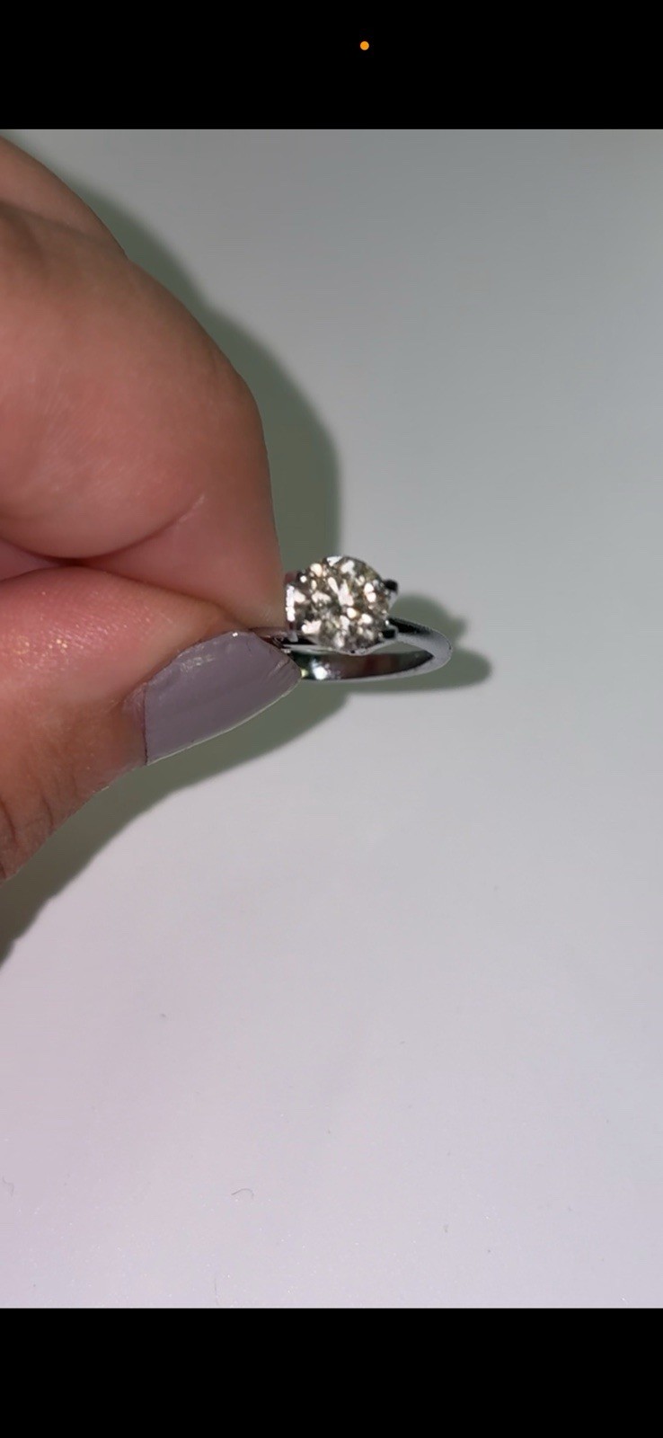 1.24ct Natural Round Brilliant Diamond IGI Certified M SI2 Very Good Cut Loose